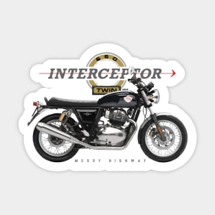 Royal Enfield Interceptor 650 19 black, sl Sticker